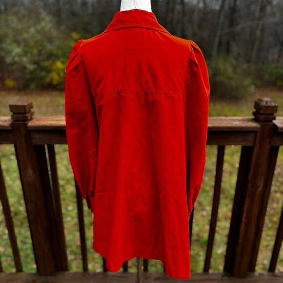 Anthropologie Elevenese Peacoat With Tortoise Buttons - Picture 5 of 9